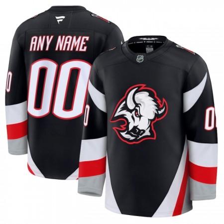 Buffalo Sabres Trikot Custom Fanatics Premium 2024-25 Schwarz Ausweich - Herren Buffalo Sabres Trikot Custom Fanatics Premium 2024-25 Schwarz Ausweich - Herren